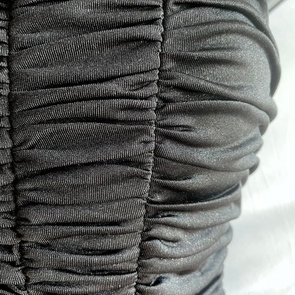 Black and gold mini dress petite - Picture 2 of 5